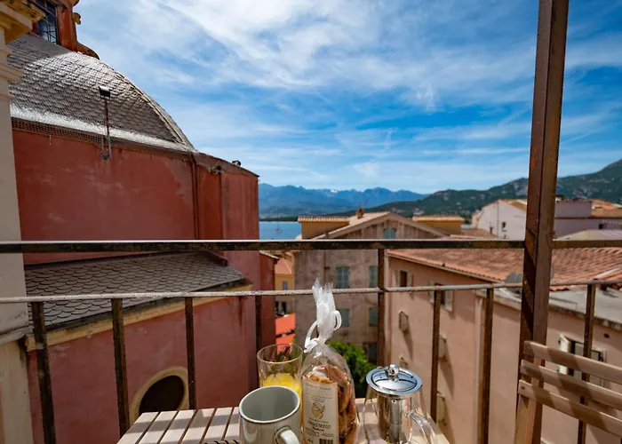 Lume Vue Au Coeur A Deux Pas Port Citadelle * Calvi (Corsica)
