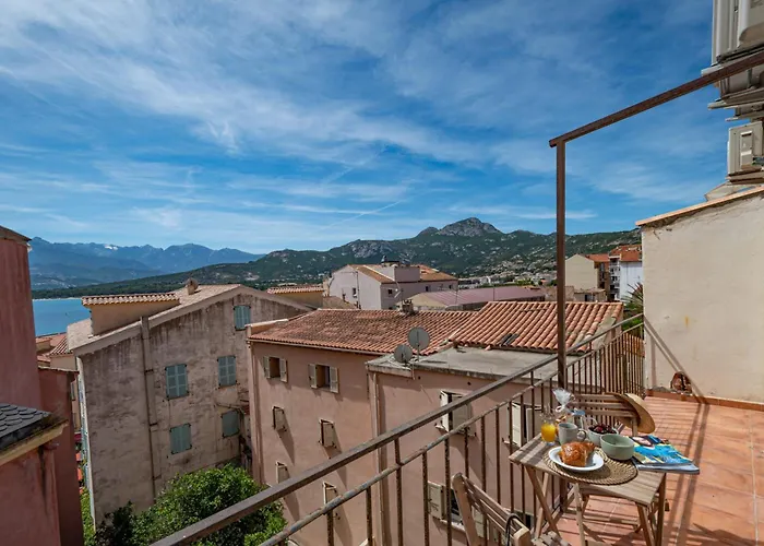 Lume Vue Au Coeur A Deux Pas Port Citadelle Apartmán Calvi (Corsica)